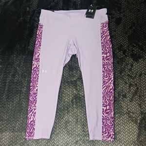 Under Armour UA Printed Compression High Rise Ankle Leggings Womens Size XL